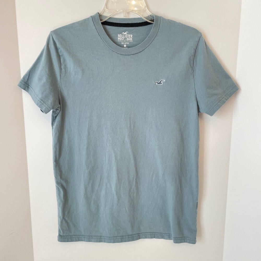 Hollister Must Have Tee Men's Small Blue Cotton Shirt